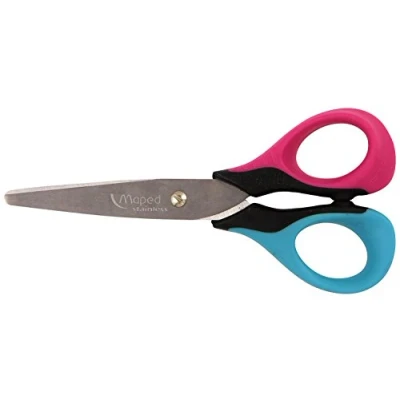 Afbeelding van Sensoft 3D 13 cm schaar zachte grepen assorti kleuren
