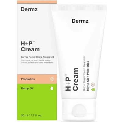Afbeelding van Dermz H+P Probiotische lichaamscrème eczeem en psoriasiscrème