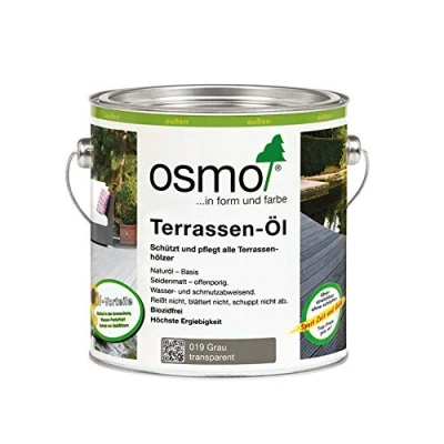 Afbeelding van Osmo Decking Oil 750ml Grijs 019