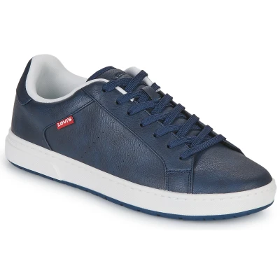 Afbeelding van Levi&#039;s Piper Sneakers laag, Heren, Maat: 41, Navy blue Pu