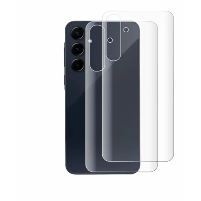 Afbeelding van BROTECT Screenprotector voor Samsung Galaxy A55 5G (Achterkant) Folie Beschermfolie transparant volledig dekking (2 Stuks)