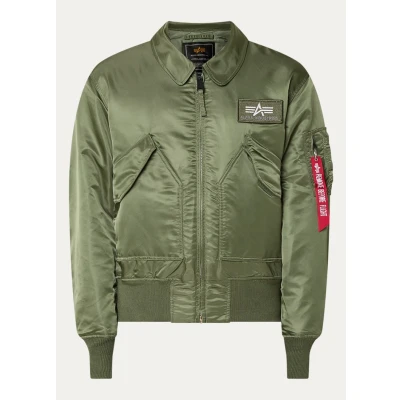 Afbeelding van Alpha Industries CWU Bomberjacks Sage green (10010201), Heren, Maat: Small, (100102 01)