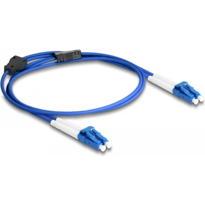 Afbeelding van Delock LWL Kabel mit Metallarmierung LC Duplex zu Singlemode