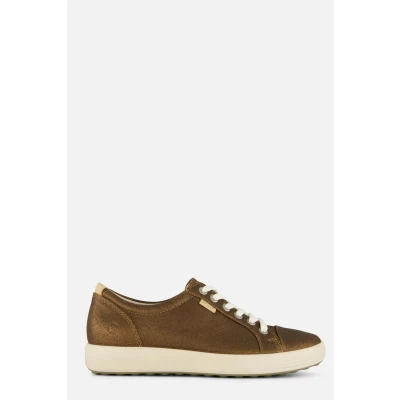 Afbeelding van Ecco Soft 7 W Sneakers brons Nubuck Dames Maat 37