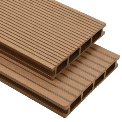 Afbeelding van Terrasplanken HKC met accessoires 40 m² 4 m teak