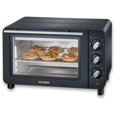 Afbeelding van Severin TO2042 Mini Oven 14L Zwart