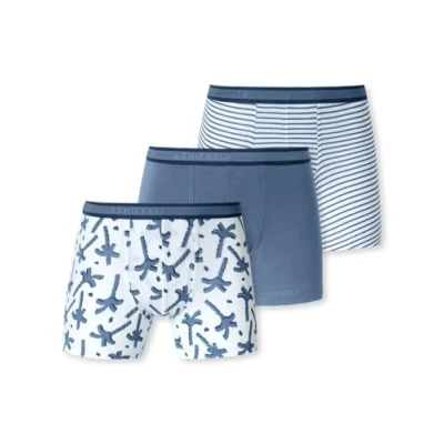 Afbeelding van Schiesser 3PACK Onderbroeken voor kinderen, Maat: 128, Jeansblau