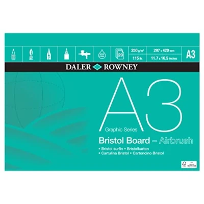 Afbeelding van DR Bristol Board Pad A3, GDABBPA3