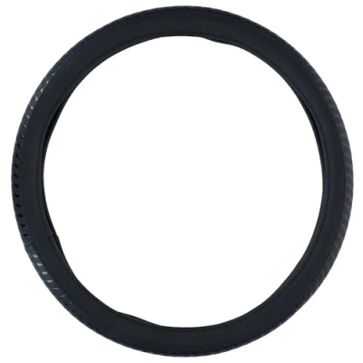 Afbeelding van Dunlop Stuurhoes Auto ?38CM Stuurwielen 37 39CM Comfortabele Grip Anti Slip Kunstleer Zwart