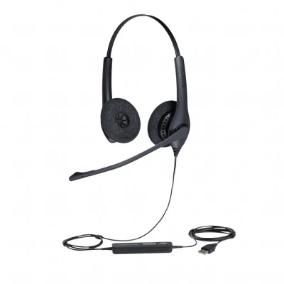 Afbeelding van Jabra BIZ 1500 Duo USB Hoofdband Zwart hoofdtelefoon