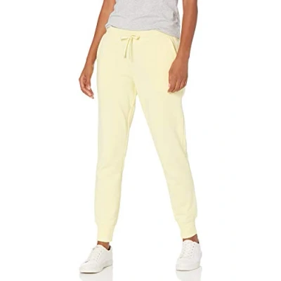 Afbeelding van Amazon Essentials French Terry Jogger Joggingbroek, Lichtgeel, L