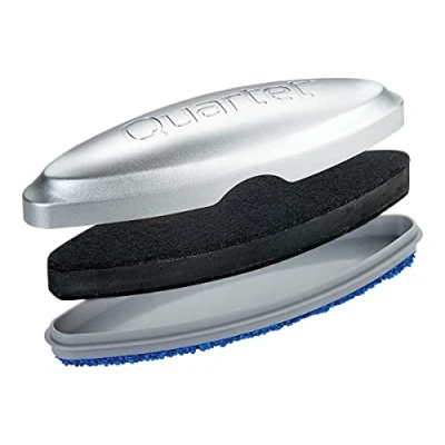 Afbeelding van Quartet Glas droog wissen White Board Eraser, Magnetisch, Whiteboard Zilver (SFEB3)