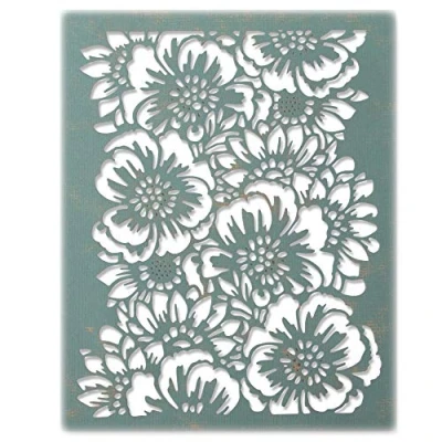 Afbeelding van Sizzix Thinlits Die 664418 Boeket van Tim Holtz, Papier, Mulitcolor, One Size