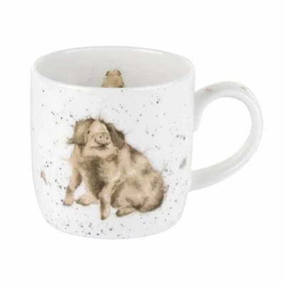 Afbeelding van Portmeirion Royal Worcester Wrendale Designs Trotters Pig Mok 0,3 Liter