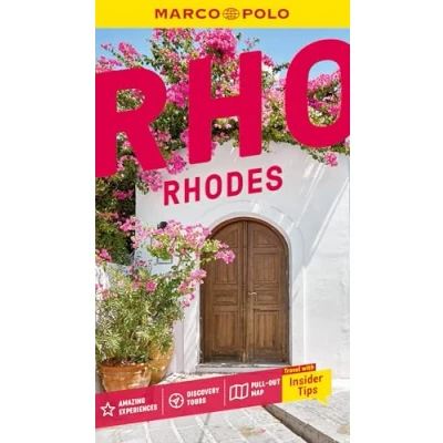 Afbeelding van Rhodes Marco Polo Pocket Travel Guide with pull out map