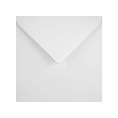 Afbeelding van Netuno 50 stuks enveloppen wit vierkant 14x14cm 100g natklevend zonder venster voor uitnodigingskaarten wenskaarten verjaardagskaarten bruiloftskaarten