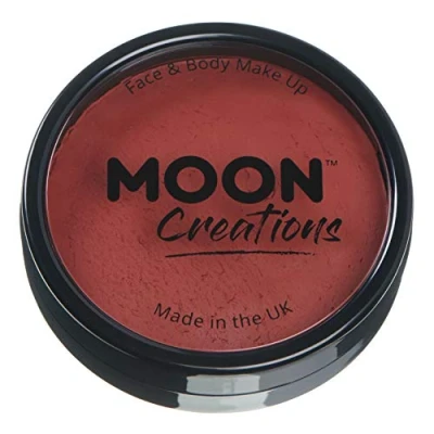 Afbeelding van Moon Creations Professionele watergeactiveerde gezichtsverf donkerrood