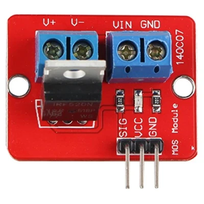 Afbeelding van HALJIA MOS FET MOSFET Driver Module Compatibel met Arduino Raspberry Pi ARM MCU