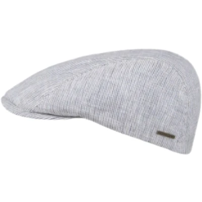 Afbeelding van Pet Donkerblauw Hatland Headwear Dante Linen Petten 57165