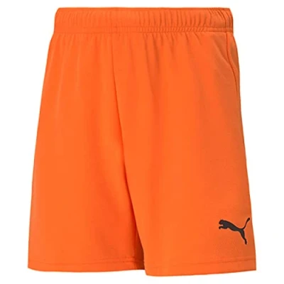 Afbeelding van Puma Teamrise Short Kinderen Oranje Maat: 128