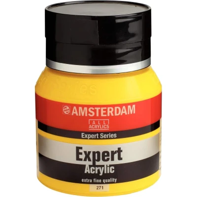 Afbeelding van Expert Series Acrylverf Pot 400 ml Cadmiumgeel Middel 271