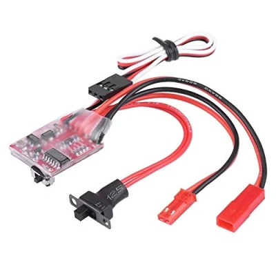 Afbeelding van VGEBY RC Windenschakelaar, controller, model voertuigaccessoires 30A geborsteld ESC windschakelaar, controller voor 1/10 Crawler Car
