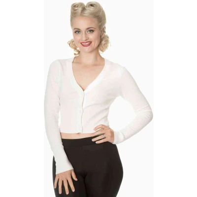 Afbeelding van DANCING Days LETS GO Cardigan XL Wit