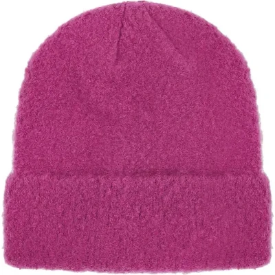 Afbeelding van Basic beanie roze wintermuts teddy muts warme winter