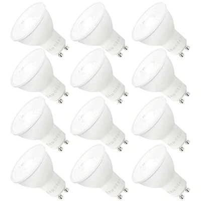 Afbeelding van 7W 650Lm GU10 LED Spot Lampen Gloeilamp Dimbaar Koelglow 5000K 38 Verlichtingshoek Trailing Edge Vervangen Halogeen van 60W 12 Pack Enuotek