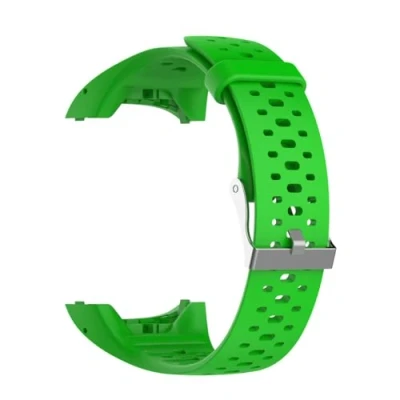 Afbeelding van siliconen band compatibel met Polar M400 M430 horlogeband verwisselbare voor dames en heren (groente)