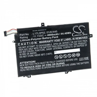 Afbeelding van Notebook batterij voor Lenovo ThinkPad E590 en anderen zoals L17L3P52 Li Polymer 11.1V 4000mAh