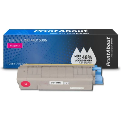 Afbeelding van Huismerk OKI 44315306 Toner Magenta