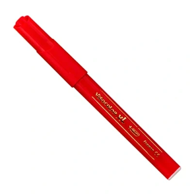 Afbeelding van Bic Kleurstiften Visacolor Xl 3 Mm Rood 12 Stuks