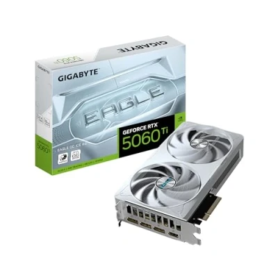 Afbeelding van GIGABYTE GeForce RTX 5060 Ti EAGLE OC ICE 8G NVIDIA 8 GB GDDR7