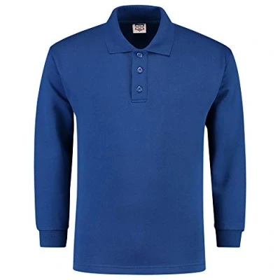 Afbeelding van Tricorp Polosweater Casual Koningsblauw Maat XL