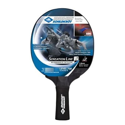Afbeelding van Donic Schildkröt Tafeltennisracket Sensation Line 700, ASG handgreep, 1,8 mm spons, Avantgarde ITTF bekleding, 734403