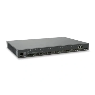 Afbeelding van LevelOne GTL 2882 Managed network switch L3 Gigabit Ethernet (10/100/1000) Grijs