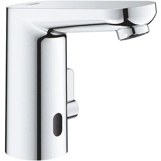Afbeelding van Grohe eurosmart cosmopolitan e infrarood wastafelkraan met menging en instelbare temperatuurbegrenzer m size chroom 36325002
