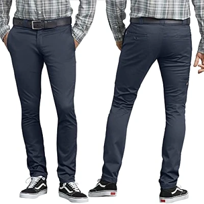 Afbeelding van Dickies, Heren, Dickies werkbroek, strakke rechte pasvorm, Donkernavair, 34W / 30L