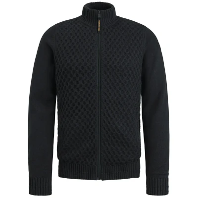 Afbeelding van PME Legend Knitted Vest Navy maat 3XL Heren met Regular fit Pasvorm Katoen Suitable Herenkleding