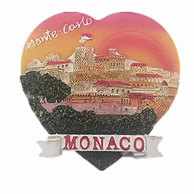 Afbeelding van 3D schemering van Monte Carlo Monaco koelkast magneet, Huis &amp; keuken decoratie magnetische sticker magneet toeristische souvenir gift