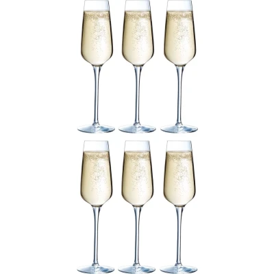 Afbeelding van Chef &amp; Sommelier Champagneglazen Sublym Flute 210 ml 6 Stuks
