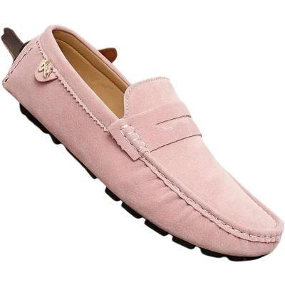 Afbeelding van Livano Loafers Dames Met Hak Damesschoenen Instappers Roze Maat 40