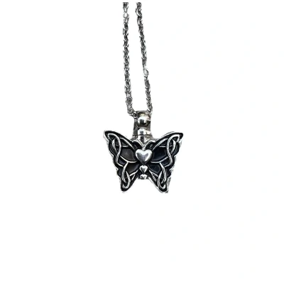Afbeelding van Bijoux by Ive Ashanger Assieraad Vlinder Zilverkleurig