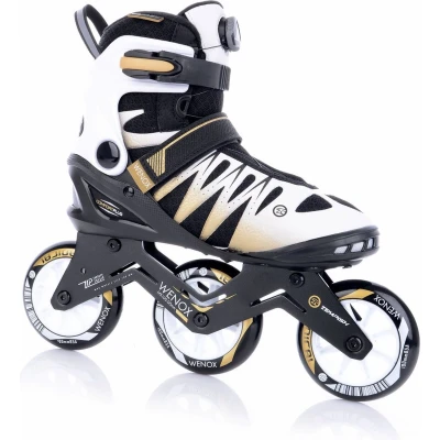 Afbeelding van Inline skate Tempish Wenox Top 100 Lady Wit Goud Schoenmaat 38