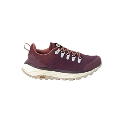 Afbeelding van Jack Wolfskin Terraventure Urban Stabiliteit hardloopschoenen Burgundy beige, Dames, Maat: 39.5, beige Textiel