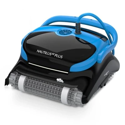 Afbeelding van Dolphin Nautilus CC Plus automatische stofzuigerrobot voor zwembaden: reinigt de wanden van ondergrondse zwembaden tot 12 m