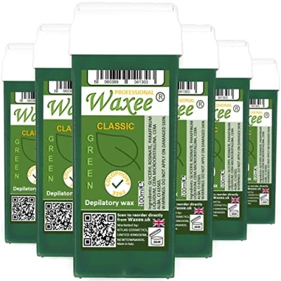 Afbeelding van Roll on waxpatroon, 100 ml, voor ontharing met was, om bij te vullen
