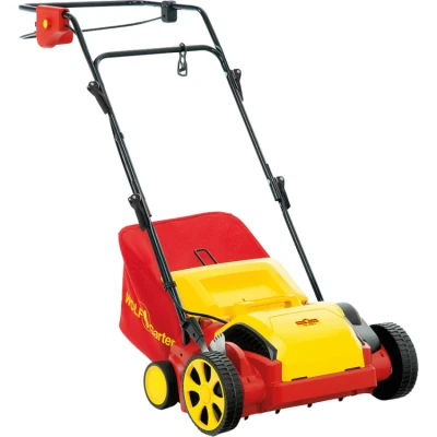 Afbeelding van Wolf Garten Verticuteermachine Vs302e Gazononderhoud 30 cm 35 l Rood Geel 1200 Watt