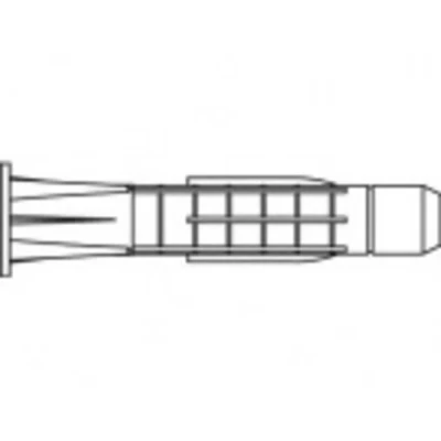 Afbeelding van TOOLCRAFT R 88383 Form Tri K Plug 51 mm TO 5455122 100 stuk(s)